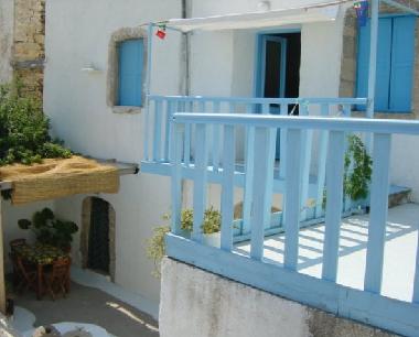 Maison de vacances �/en/au megalo horio (Dodekanisos)ou appartement ou maison de vacances