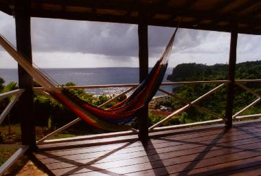 Le balcon du chalet, premier �l�ment