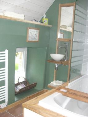 Chambre avec petit djeuner /en/au Benoistville (Manche)ou appartement ou maison de vacances