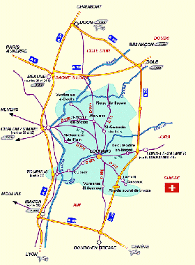 Maison de vacances /en/au Romenay (Sane-et-Loire)ou appartement ou maison de vacances