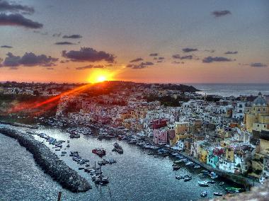 Chambre avec petit djeuner /en/au Procida (Napoli)ou appartement ou maison de vacances
