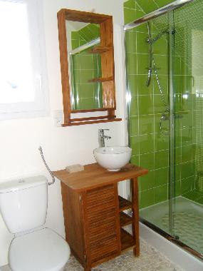 La salle de bain �tage