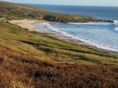 la plage de Gwen-Drez � Plouhinec
