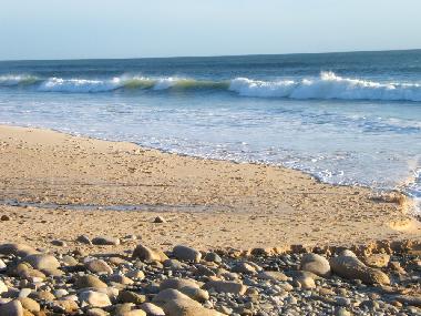 La plage de Mesperleuc � Plouhinec
