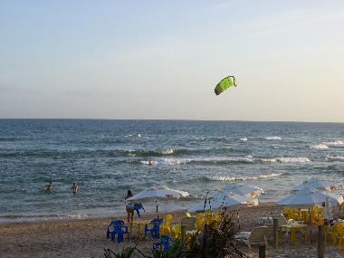 La plage en face de la Villa Cactus