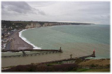 Le port de Fecamp A 12km