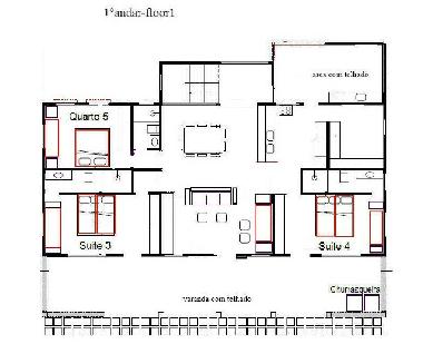 Maison de vacances �/en/au Baleia (Ceara)ou appartement ou maison de vacances