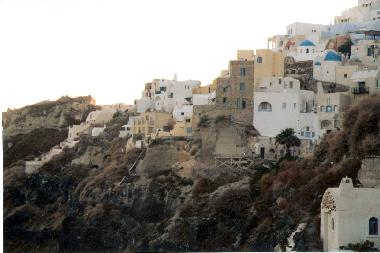Maison de vacances /en/au SANTORINI (Kyklades)ou appartement ou maison de vacances