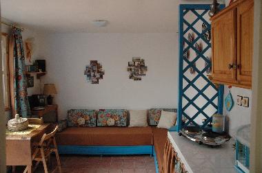 interieur de la chambre � la terrasse
