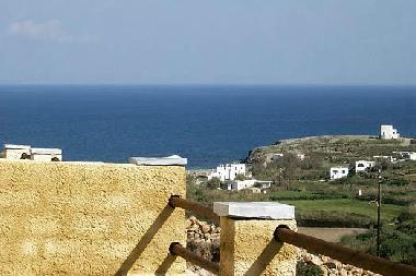 vue de la terrasse sur la mer