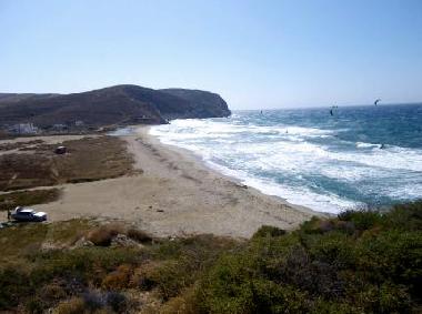 la plage de sable � proximit�