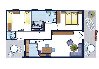 Maison de vacances /en/au Lechbruck am See (Bayerische Schwaben)ou appartement ou maison de vacances