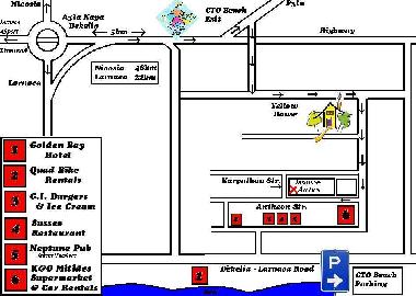 Appartement de vacances /en/au Larnaca (Larnaca)ou appartement ou maison de vacances