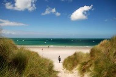 Les dunes toutes proches en site protg