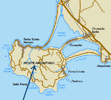 Maison de vacances �/en/au Porto S. Stefano (Grosseto)ou appartement ou maison de vacances