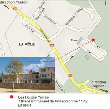 Appartement de vacances �/en/au La Mole/St.Tropez (Var)ou appartement ou maison de vacances