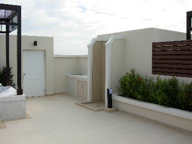Le toit sundeck, la porte � l
