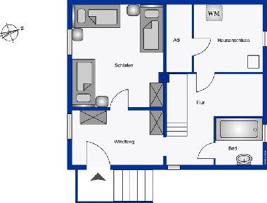 Maison de vacances �/en/au Hohwachter Bucht (Ostsee-Festland)ou appartement ou maison de vacances