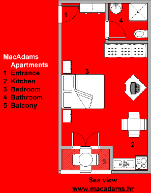 Maison de vacances �/en/au Novalja insel  pag (Licko-Senjska)ou appartement ou maison de vacances