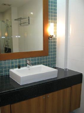 Salle de bains, design tropical