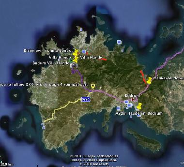 Maison de vacances �/en/au Yalikavak (Mugla)ou appartement ou maison de vacances