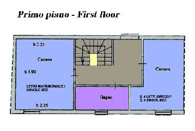 Appartement de vacances �/en/au Localit� Tarzo, Montale  -Varese Ligure- LA SPEZIA (La Spezia)ou appartement ou maison de vacances
