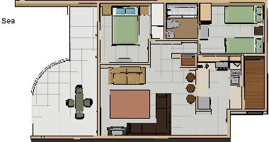 Appartement de vacances �/en/au Margate (KwaZulu-Natal)ou appartement ou maison de vacances