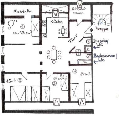 Appartement de vacances /en/au Worth bei Geesthacht (Hambourg)ou appartement ou maison de vacances
