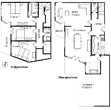 Maison de vacances �/en/au Bissone / Lugano (Lugano)ou appartement ou maison de vacances