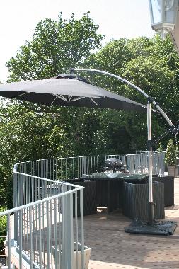 enjoy dinner on your terrace