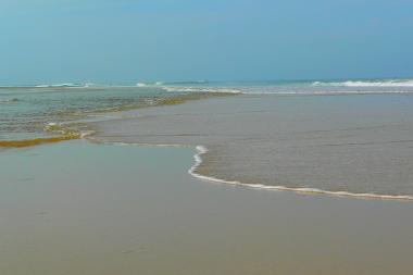 La plage proche de la villa