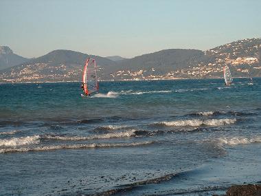 Windsurf devant la propri�t�