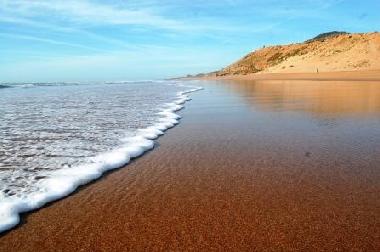 plage en face de la maison 