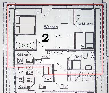 Appartement de vacances /en/au Bsum (Nordsee-Festland)ou appartement ou maison de vacances