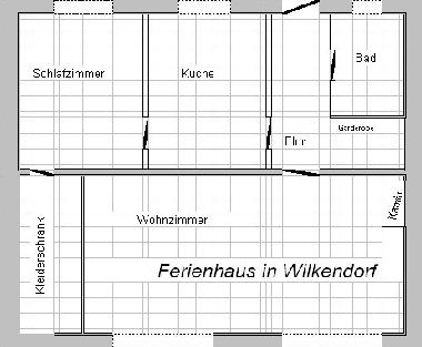 Maison de vacances �/en/au Altlandsberg OT Wilkendorf (M�rkisch-Oderland)ou appartement ou maison de vacances