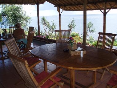 Maison de vacances �/en/au Tulamben (Bali)ou appartement ou maison de vacances