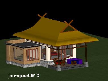 Maison de vacances �/en/au Tulamben (Bali)ou appartement ou maison de vacances