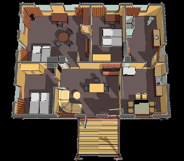 Maison de vacances �/en/au Litene (Lettland)ou appartement ou maison de vacances