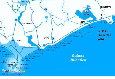 Chambre avec petit d�jeuner �/en/au la juanita (Maldonado)ou appartement ou maison de vacances