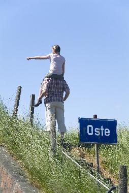 Maison de vacances /en/au Oberndorf (Nordsee-Festland / Ostfriesland)ou appartement ou maison de vacances