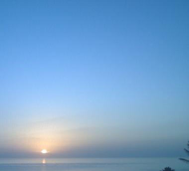 TERRASSE: LEVER DU SOLEIL