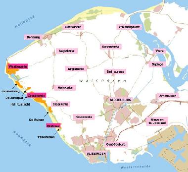 Maison de vacances /en/au Veere (Zeeland)ou appartement ou maison de vacances