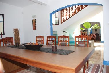 Villa Azzurra ile maurice - salle a manger