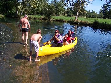 sortie en cannoe a Tocane