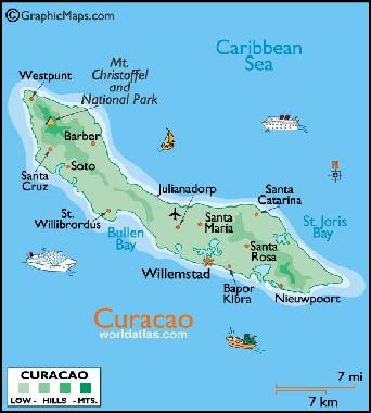Appartement de vacances �/en/au Willemstad (Curacao)ou appartement ou maison de vacances