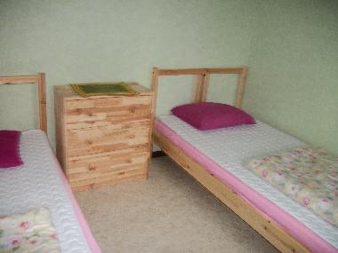 une des deux chambres � 2 lits d�tach�s