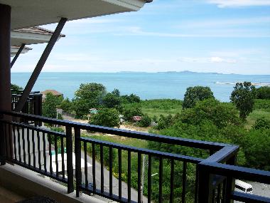 Magnifique vue mer depuis le balcon