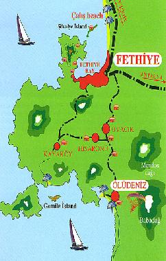 Appartement de vacances �/en/au Fethiye (Mugla)ou appartement ou maison de vacances