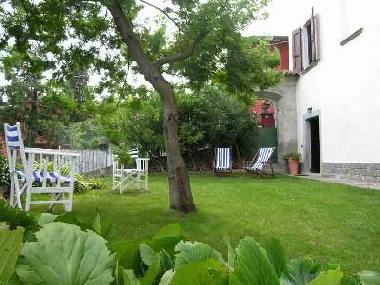 faade de maison du ct jardin