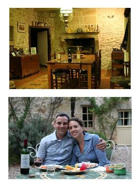 Chambre avec petit djeuner /en/au Montcaret (Dordogne)ou appartement ou maison de vacances